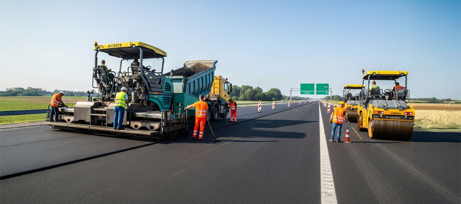 Road construction projects